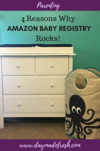 Amazon Baby Registry Review: Are you trying to decide on which baby registry to use? Let me share with you the 4 reasons why Amazon Baby Registry rocks!