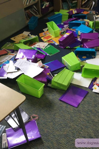 Student Destroyed Classroom