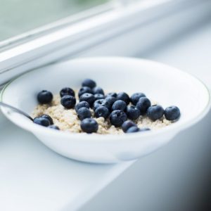 Swap brown sugar with berries in your oatmeal