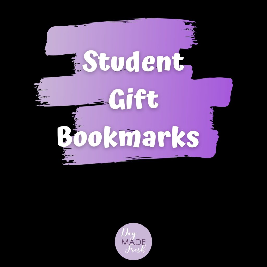 Student Gift Bookmarks