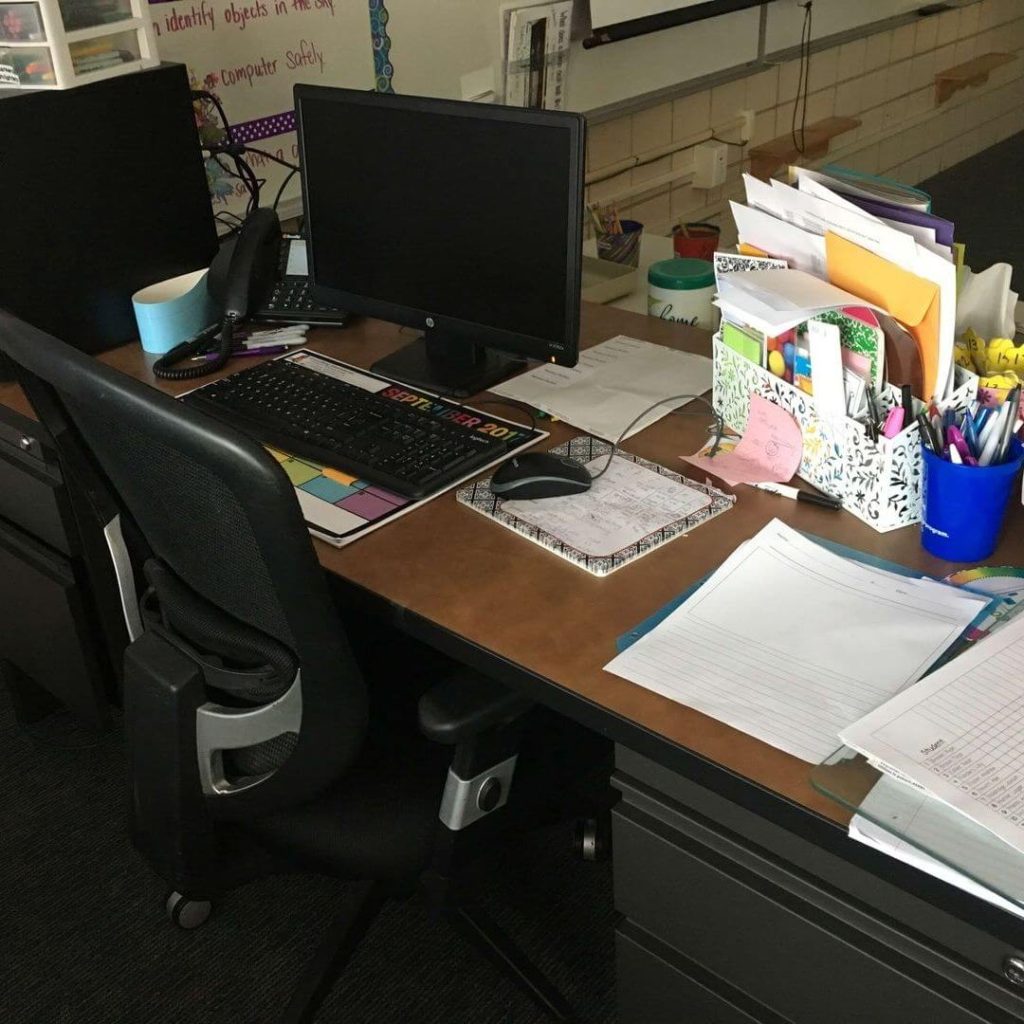 Elementary Teacher Desk